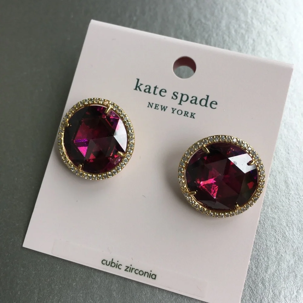 NWT Kate Spade She Has Spark Stud Earrings - Picture 6 of 9